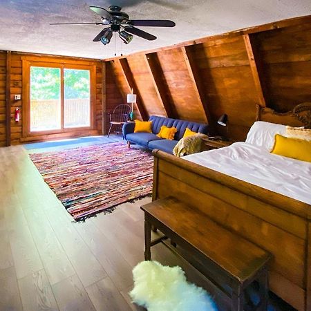 Villa Hikers Haven, A Cozy Cabin Loft Above Bashakill Wildlife Refuge Wurtsboro Exterior foto
