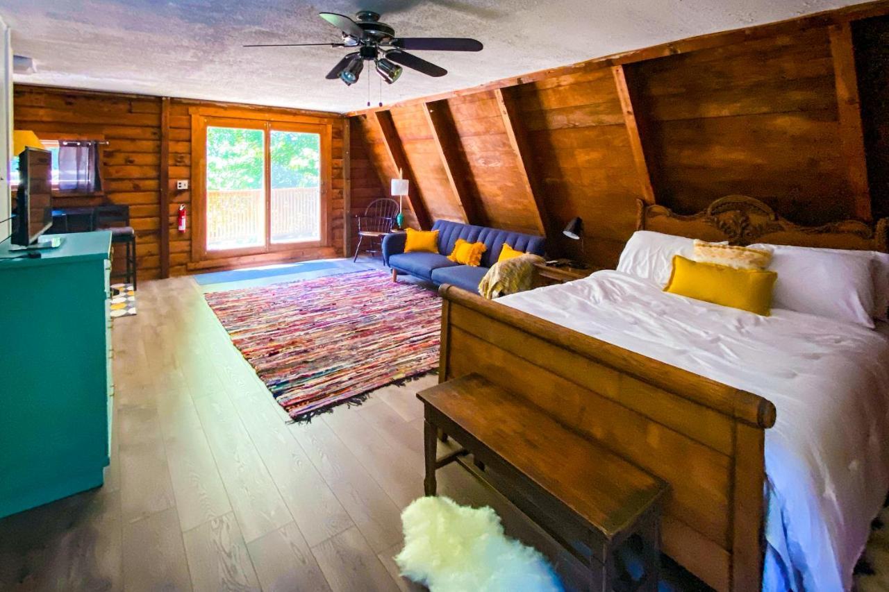 Villa Hikers Haven, A Cozy Cabin Loft Above Bashakill Wildlife Refuge Wurtsboro Exterior foto